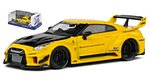 Nissan GT-R (R35) LB Works Silhouette Coupe 2019 (Yellow) by SOLIDO