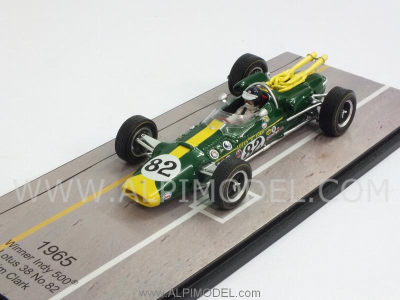 Spark 43IN65 Lotus 38 #82 Winner Indy 500 1965 Jim Clark 1/43 Scale 