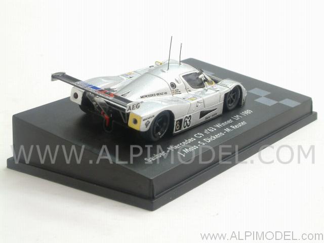 Sauber C9 Mercedes #63 Winner Le Mans 1989 Mass - Dickens - Reuter (H0- 1/87 scale - 5cm) by spark-model