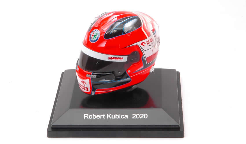 Helmet Robert Kubica 2020 Alfa Romeo F1 (1/8 sclae -3cm) by spark-model
