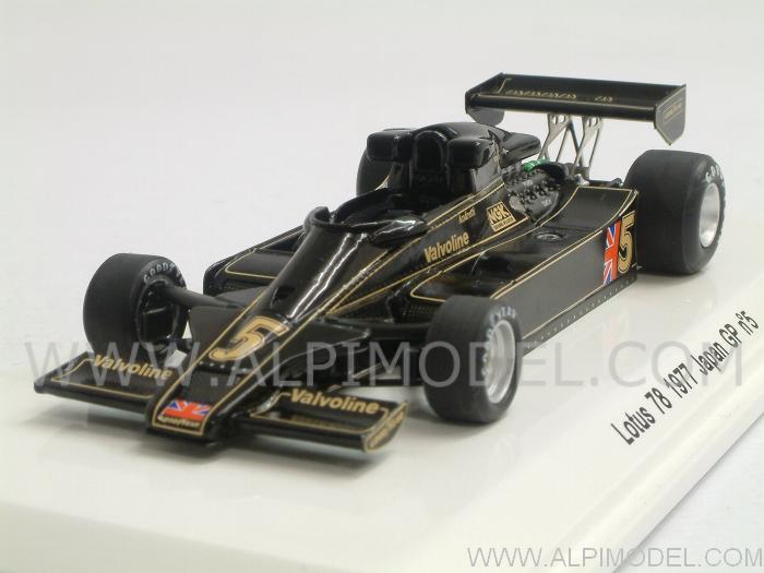 PLANEX 1/43 Lotus 77 Brazilian GP 1976 # 5 w/ Tracking 
