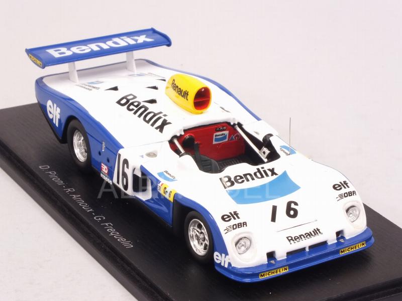 Alpine A442 Renault #16 Le Mans 1977 Pironi - Arnoux - Frequelin by spark-model