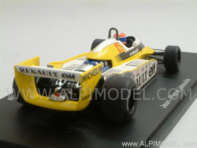 A*6様 1/43 S1704 spark Renault RS11 1979 spark-model Renault RS11 Winner GP France 1979 Jean Pierre