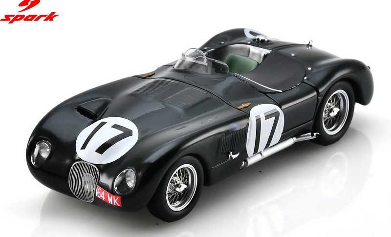 Jaguar XK120C #17 2nd Le Mans 1953 Walker � Moss by spark-model