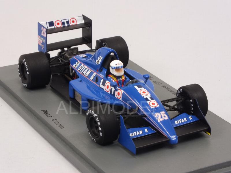 Ligier JS31 #25 GP Japan 1988 Renee Arnoux by spark-model