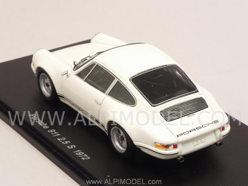 sparkmodel Porsche 911 2.5 S 1972 (White) (1/43 scale model)