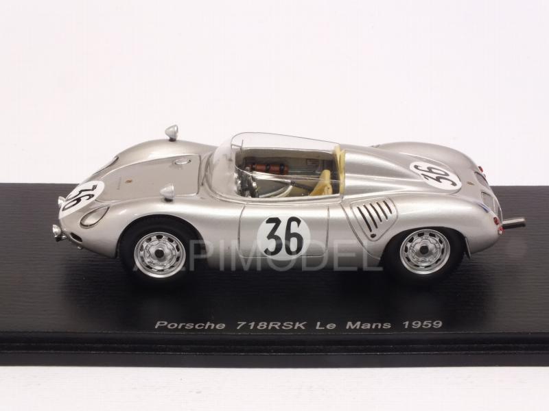 Porsche 718 RSK #36 Le Mans 1959 Baron Godin De Beaufort - Bino by spark-model