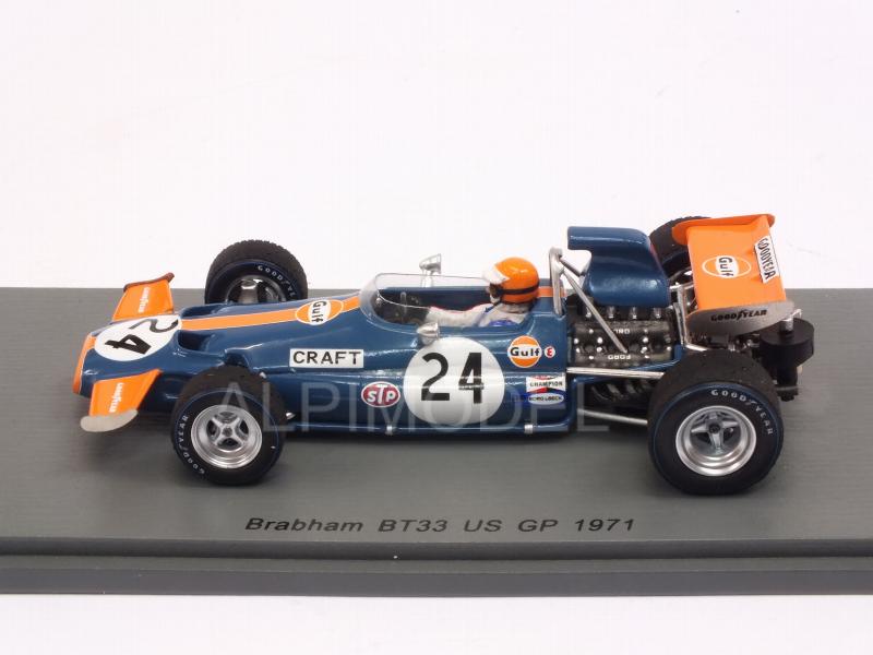 Brabham BT33 #24 GP USA 1971 Chris Craft by spark-model