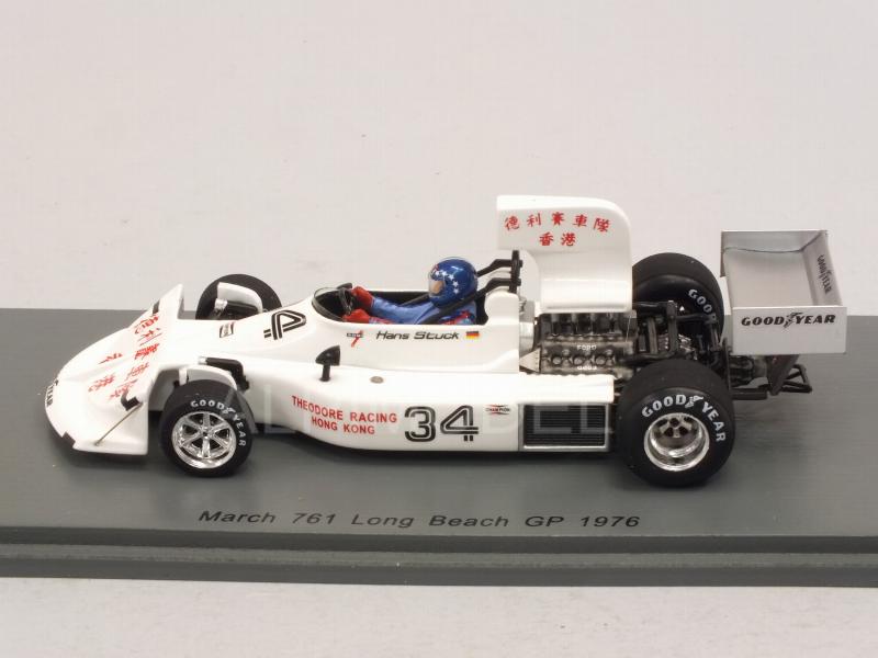 March 761 #34 GP Long Beach 1976 H.J.Stuck by spark-model