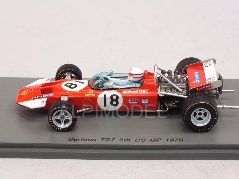 Surtees TS7 #18 GP USA 1970 Derek Bell by spark-model