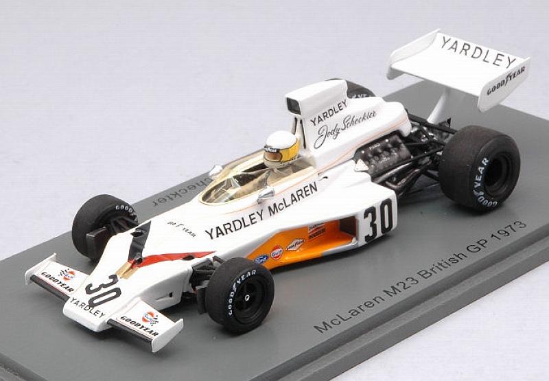 McLaren M23 #30 British GP 1973 Jody Scheckter by spark-model