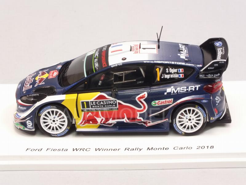 Ford Fiesta WRC #1 Winner Rally Monte Carlo 2018 Ogier - Ingrassia  World Champion by spark-model