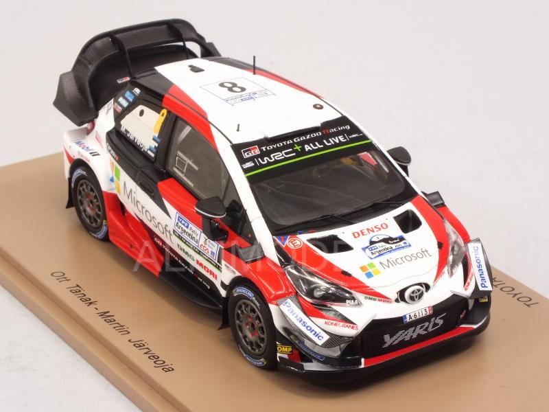 ALTAYA 1:43 Toyota Yaris WRC #8 – Macchina Rally Scala 1/43 – Modello Tanaka/Jarveoja Cile 2019