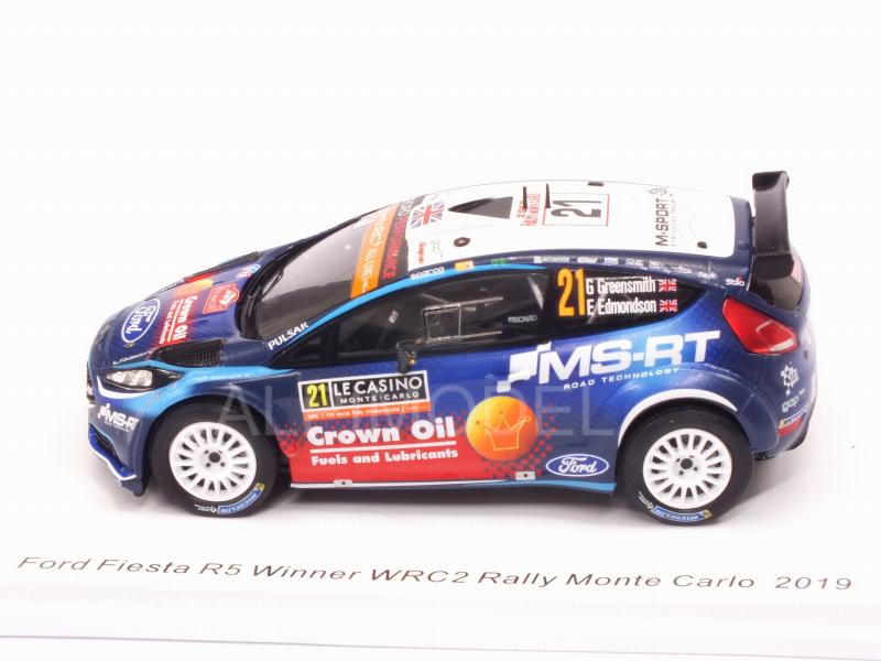 Ford Fiesta R5 #21 Winner WRC2 Rally Monte Carlo 2019 Greensmith - Edmondson by spark-model