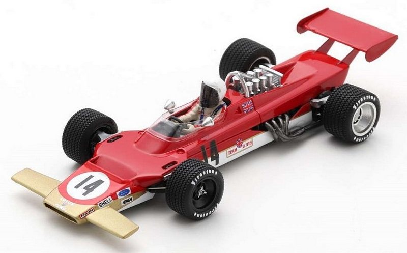 Lotus 63 #14 GP France 1969 John Miles by spark-model