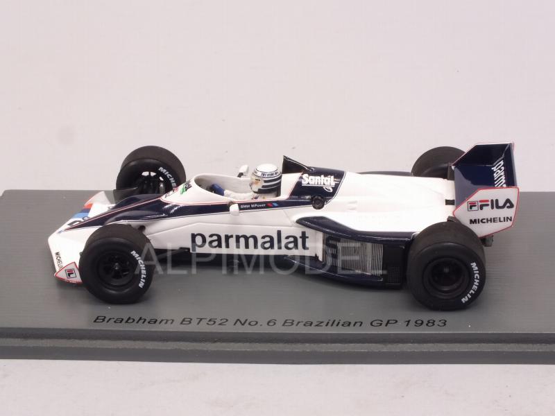 Brabham BT52 #6 GP Brasil 1983 Riccardo Patrese by spark-model