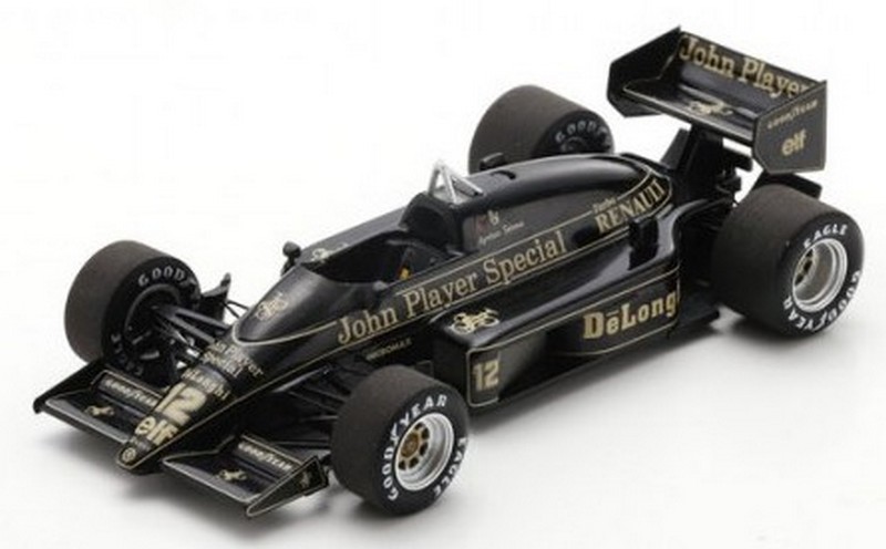 Lotus 98T #12 Winner GP USA 1986 Ayrton Senna by spark-model