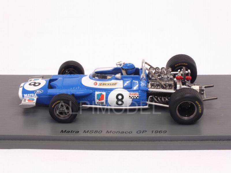 Matra MS80 #8 GP Monaco 1969  Jean-Pierre Beltoise by spark-model
