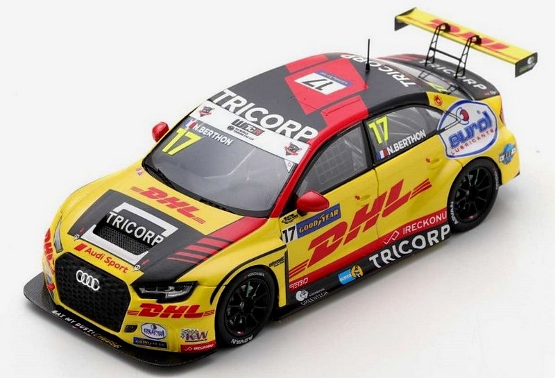 Audi RS3 LMS Comtoyou DHL #17 WTCR 2020 Slovakia - Nathanael Berthon by spark-model