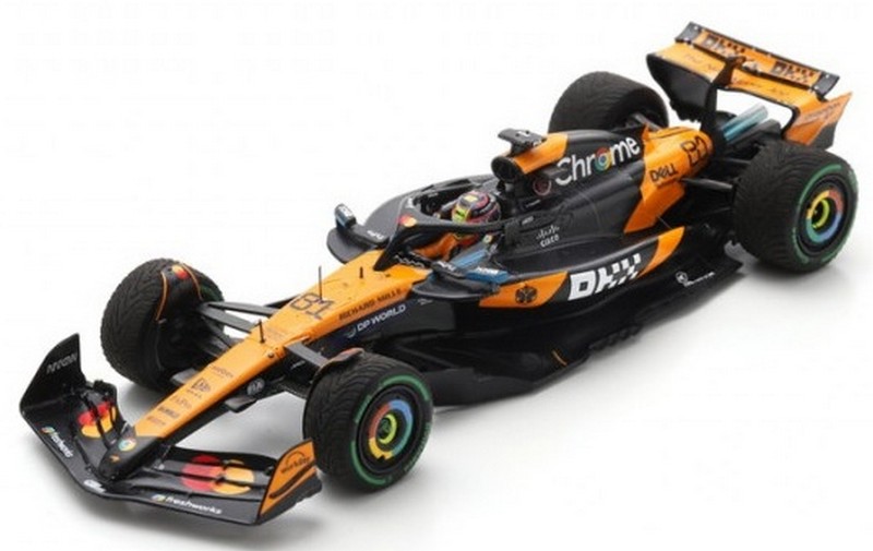 McLaren MCL39 #81 Winner GP Belgium 2025 Oscar Piastri (rain tyres) by SPK