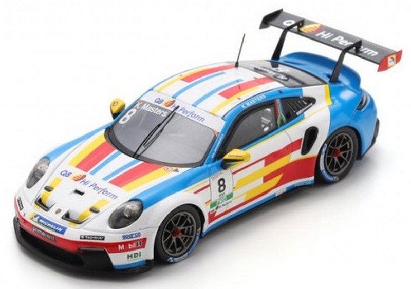 Porsche GT3 #8 Carrera Cup Champion Italy 2025 Keagan Masters by spark-model