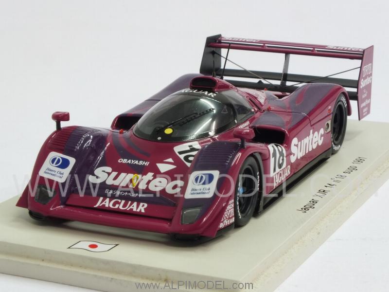 spark-model Jaguar XJR 14 #18 Sugo 1991 Krosnoff - Martini (1/43