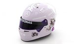 Helmet Lewis Hamilton Mercedes 2022 GP Monaco (1/5 scale model)