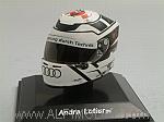 Helmet Andre Lotterer - Audi Team  (1/8 scale - 3cm)