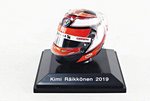 Helmet Kimi Raikkonen 2019 Alfa Romeo F1 (1/8 scale- 3cm)