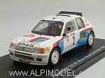 Peugeot 205 T16 #2 Winner Rally Monte Carlo 1985 Vatanen - Harryman