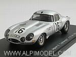 Jaguar E Lightweight #16 Le Mans 1964 Lindner - Noecker