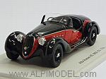 Alfa Romeo 6C 2500 SS 1939 (Black/Red)