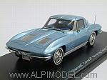 Chevrolet Corvette Sting Ray Coupe 1963 (Light Blue Metallic)