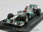 Mercedes AMG W03 GP Monaco 2012 Michael Schumacher