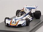 Brabham BT44B #33 Practice GP Spain 1976 Emilio De Villota