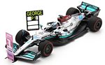 Mercedes W13 AMG #63 Winner GP Brasil 2022 George Russell (with pit & number boards)