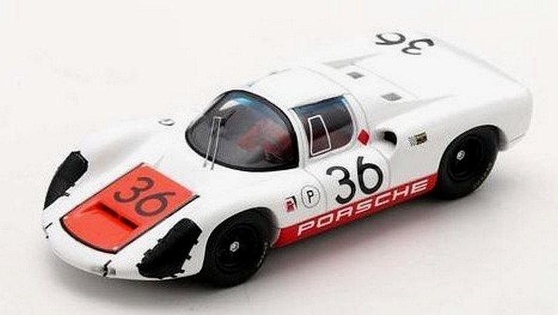 Porsche 910 #36 Sebring 1967 Patrick - Mitter by spark-model