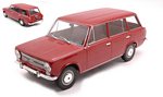 Fiat 124 Familiare 1972 (Dark Red) by TRIPLE 9 COLLECTION