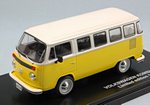 Volkswagen T2 Bus Kombi 1976 (Yellow/White)