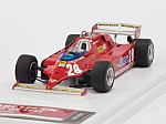 Ferrari 126 CK #28 GP USA West 1981 Didier Pironi (HQ Metal model)