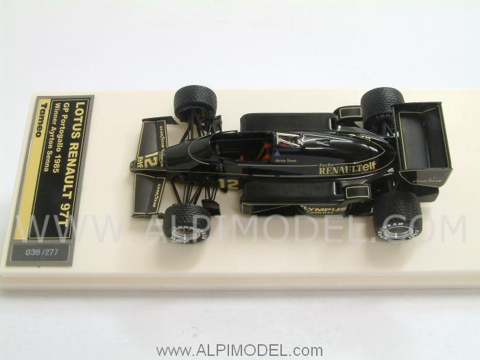 Lotus 97T Renault Winner GP Portugal 1985 - 1st GP Win of Ayrton Senna by tameo