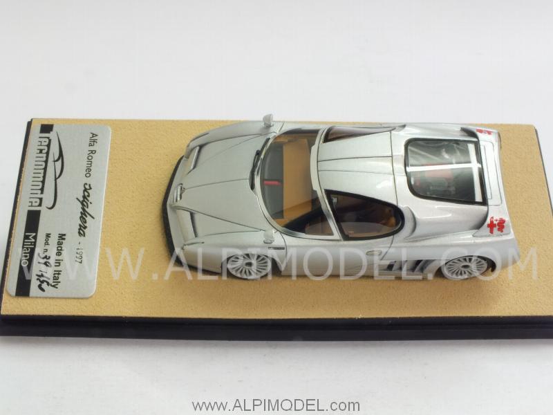 Alfa Romeo Scighera Giugiaro Concept 1997 (Silver) Limited Edition 150pcs. by tecnomodel
