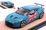 Aston Martin V12 Zagato 2012 (Baby Blue/Flag) Lim.Ed.10pcs
