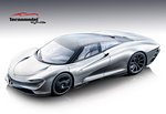 McLaren Speedtail (Metallic Grey) by TECNOMODEL