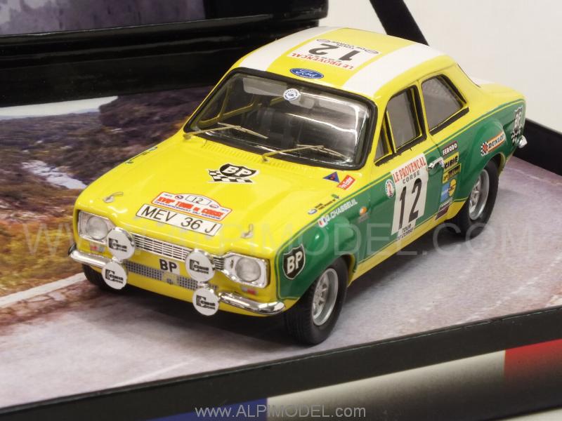 Ford Escort Mk1 RS1600 BP #12 Rally Tour de Corse 1973 Chasseuil - Baron (Gift box) by trofeu