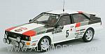 Audi Quattro Rally Monte Carlo 1981 H.Mikkola - A.Hertz