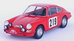 Porsche 911T #219 Rally Monte Carlo 1968 Waldegaard - Helmer