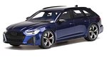 Audi RS6 Avant (Navarra Blue Metallic) Top Speed Edition by TRUE SCALE MINIATURES