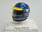 Helmet Team Lotus 1978 Ronnie Peterson (1/8 scale - 3cm)