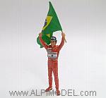 Ayrton Senna figure Type IV Winner GP Brasil 1991